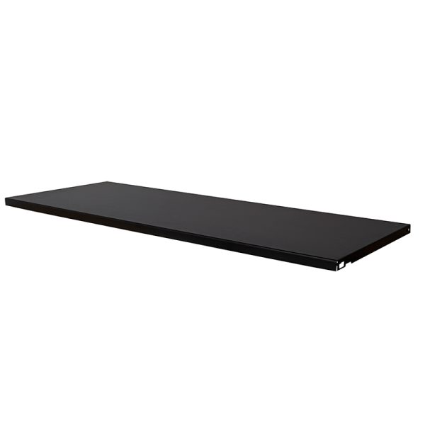 ES32 teräshylly 800x350 mm mattamusta