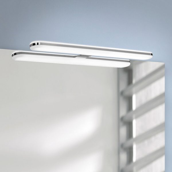 AC-LED LUZ S3 8W 450MM KROMI IP44 (4000K) + KIINNIT.