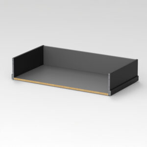 NP Scala M100 korkea H186/450mm valmislaatikko, stone