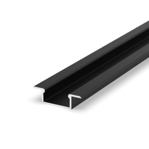 Ledprofiili HTF Slim Uppo musta 3m