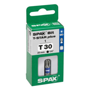 RUUVAUSKÄRKI T-30 (5 KPL) SPAX 6 MM TORX-RUUVEILLE