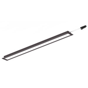 Ledprofiili HTF Slim Uppo musta 3m