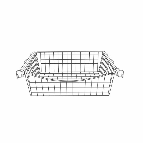 RULLAKORI M50X500 MATALA VALKOINEN ROLLER SIS.KISKOT